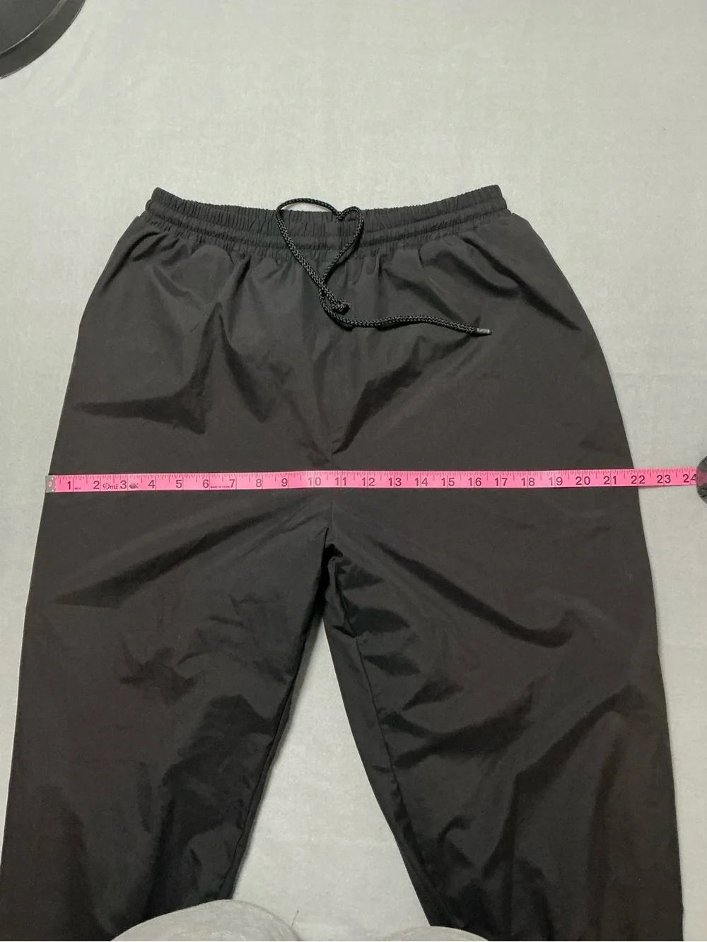 Sun Mountain Rain Pants Men’s M Black Waterproof Golf Full Zip Leg